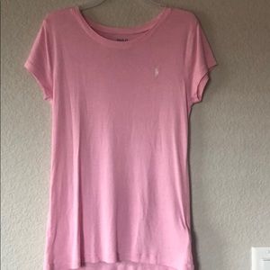 pink girls polo